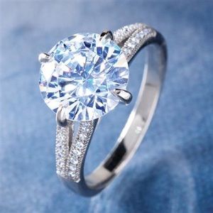 Stauer solitaire engagement luxury ring